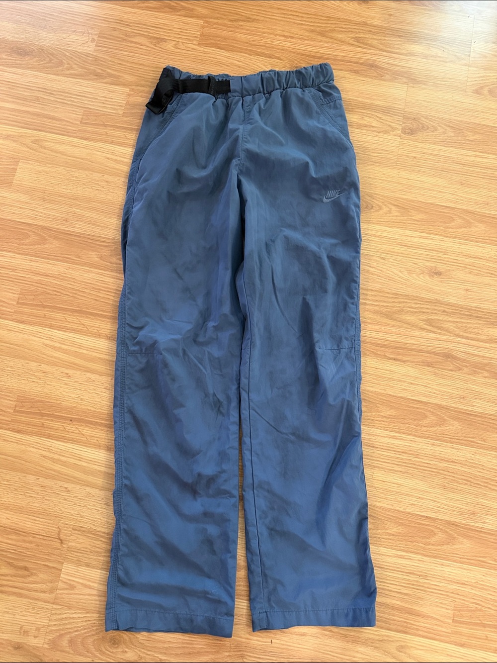 Nike pants, distressed tie dye look